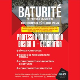 Baturit� 2026   Prof .Geografia 