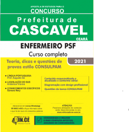 .Apostila ENFERMEIRO Prefeitura Cascavel CE Teoria e questes consulpam 2021
