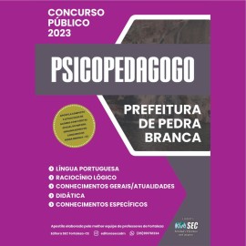 PEDRA BRANCA 2023  Psicopedagogo 