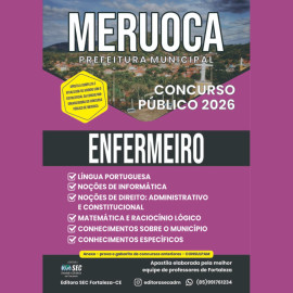 Meruoca -ce 2026.  Enfermeiro  editora sec 