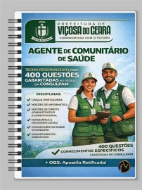 PDF Vi�osa do Cear�  Agente Comunit�rio de sa�de digital 2026