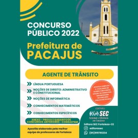 PACAJUS -CE 2022 Agente de Transito editora sec