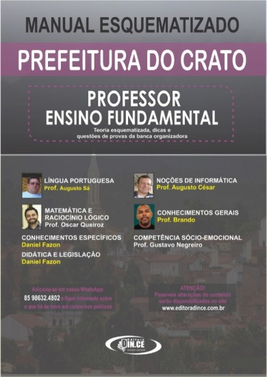 Apostila de conhecimentos gerais para ensino fundamental