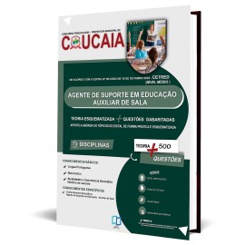 CAUCAIA 2023 Agente de suporte em educao - Auxiliar de Sala  editora elaborar 