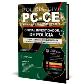 Pcce 2025. Oficial Investigando 