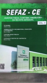 SEFAZ -CE AUDITOR FISCAL CONTBIL FINANCEIRO volume 3 