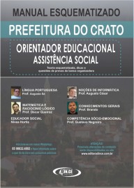 Apostila ORIENTADOR EDUCACIONAL - ASSISTNCIA SOCIAL - Prefeitura de Crato - Teoria, dicas e questes 2020 - Impressa