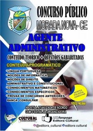 Morada Nova 2021 Agente Administrativo 