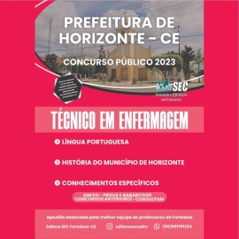 HORIZONTE 2023 Tcnico de Enfermagem  