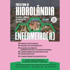 HIDROLANDIA -CE Enfermeiro 