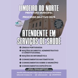 Limoero -Ce 2025  Atendente de Servi�os em Sa�de 
