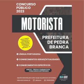 PEDRA BRANCA 2023  Motorista 