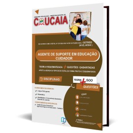 CAUCAIA 2023    Agente de suporte em educao -Cuidador editora elaborar 