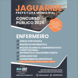 Jaguaribe -ce 2026. Enfermeiro 