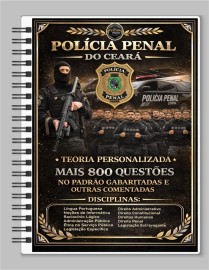 Apostila Policia Penal do Ceara` Teoria e Quest�es edi��o 2026 editora  FV  