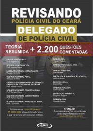 REVISANDO DELEGADO POLICIA CIVIL do CEARA  2020