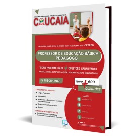 CAUCAIA 2023 : Professor de Educao -Pedagogo editora elaborar 