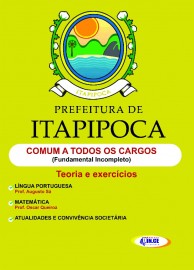  PREFEITURA DE ITAPIPOCA  COMUM A TODOS OS CARGOS DE NVEL FUNDAMENTAL INCOMPLETO
