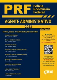 ...Agente administrativo apostila PRF - Teoria esquematizada, dicas e questes de provas - 2023 Impresso