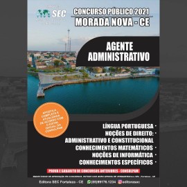 Morada Nova 2021 Agente Administrativo editora Sec 