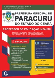 Paracuru -Ce   Prof. Edu��o Infantil. Editora elaborar 