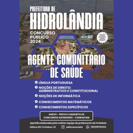 HIDROLANDIA- CE  Agente Comunitrio de Sade 