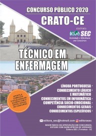 CRATO : TECNICO de ENFERMAGEM editora SEC 