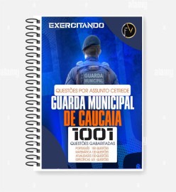 1001 questes  gabaritadas para Guarda Municipal de Caucaia 