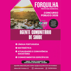 Forquilha -ce 2026  Agente Comunit�rio de Sa�de 