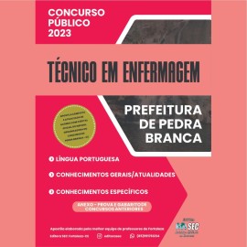 PEDRA BRANCA 2023  Tcnico em Enfermagem
