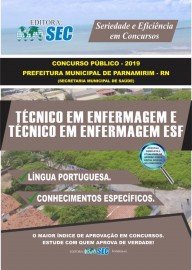 PARNAMIRIM : TCNICO em ENFERMAGEM e TCNICO EM ENFERMAGEM ESF 