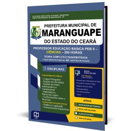 Maranguape 2025. Prof. De Ci�ncias editora elaborar 