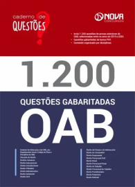 1.200 quest�es gabaritadas para Oab. 