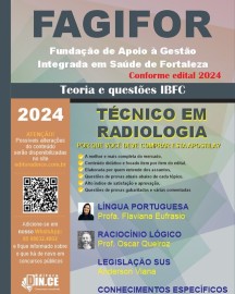   DISPONVEL  Tcnico em Radiologia - apostila FAGIFOR - Teoria e questes 2024