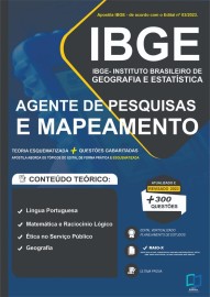 ibge 2023 Agente de Pesquisa e Mapeamento  EDITORA ELABORAR