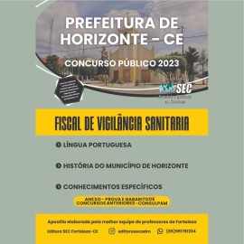 HORIZONTE 2023 : Fiscal de Vigilncia Sanitria 