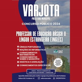 VARJOTA -CE Prof. de educao bsica II  Lngua Estrangeira ( Ingls )