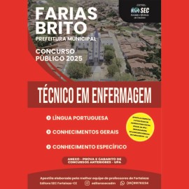 Farias  Brito 2025 : Tcnico de Enfermagem 