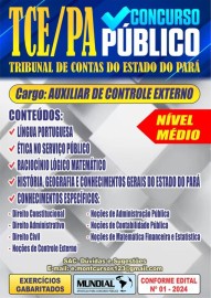 PDF        TCE -Pa  Auxiliar de. Controle Externo    DIGITAL 