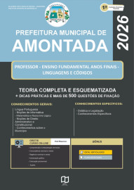 Amontada -Ce 2026 Ensino Fundamental anos Finais linguagem e C�digos 