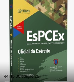 Espcex  Oficial do Ex�rcito  edi��o 2025 