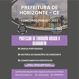 HORIZONTE 2023 Prof . de Geografia 
