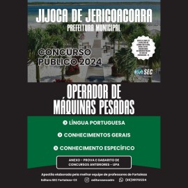 JIJOCA de JERICOACOARA  Operador de Maquinas Pesadas 