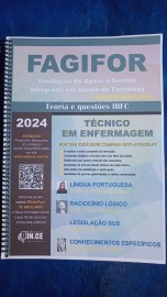 disponivel para envio   Tcnico de Enfermagem apostila FAGIFOR - Teoria e questes IBFC 2024