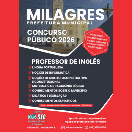 Milagres-Ce 2026   Prof.  De Ingl�s 