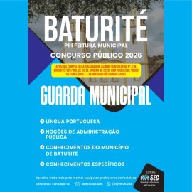 Baturit�-Ce 2026  Guarda Municipal 