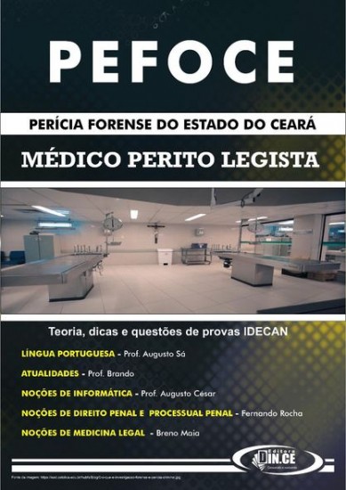 Concurso PC MG - Processo Penal - Disposições Preliminares 