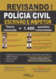 Revisando Policia Civil Inspetor -Escrivo  - 1400 questes 2020
