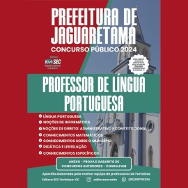 Jaguaretama-CE Prof. de Lngua Portuguesa 
