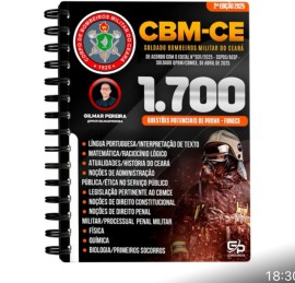1.700 questes para Cbm-Ce com prof Gilmar Pereira 